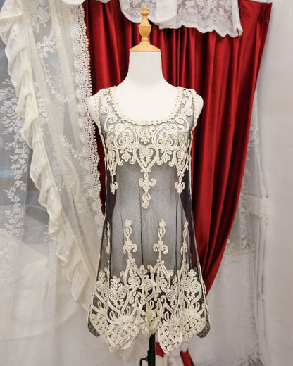 Pretty Angel Transparent Lace Outer
