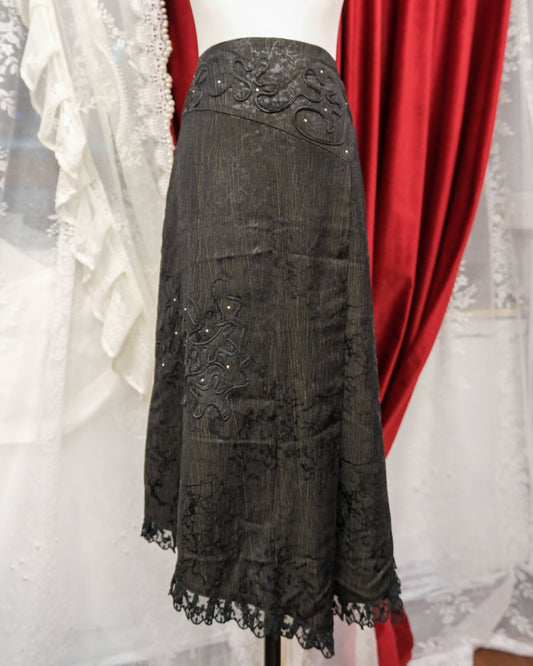 Raven Black Skirt