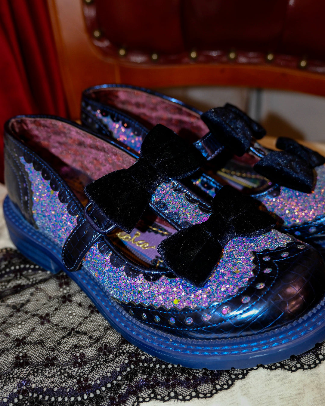 Irregular Choice Lilac Vintage Mary Jane