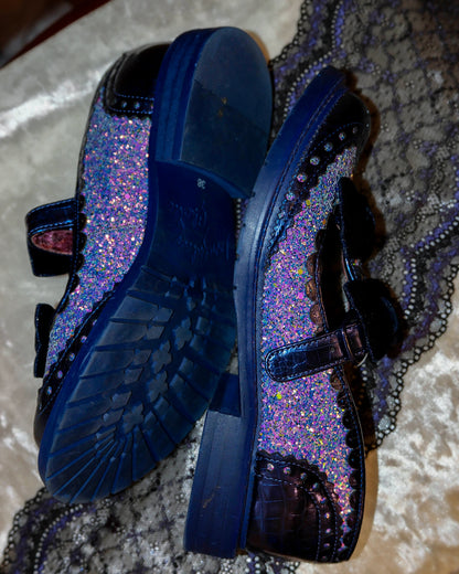 Irregular Choice Lilac Vintage Mary Jane