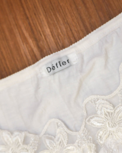 White Victorian Ribbon Camisole