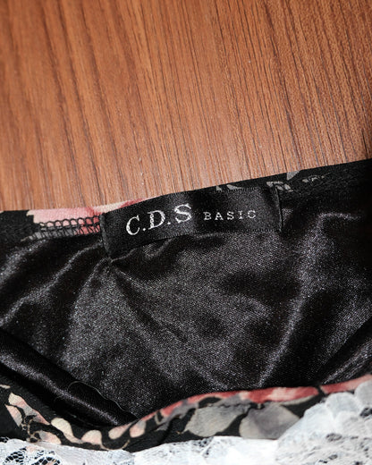 [Korea] Rosy Layers Ribbon Camisole