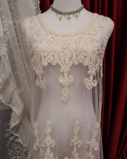 Pretty Angel Transparent Lace Outer