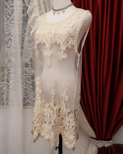 Pretty Angel Transparent Lace Outer