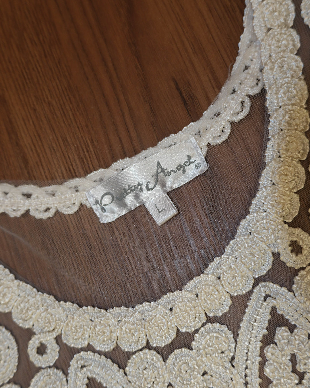 Pretty Angel Transparent Lace Outer