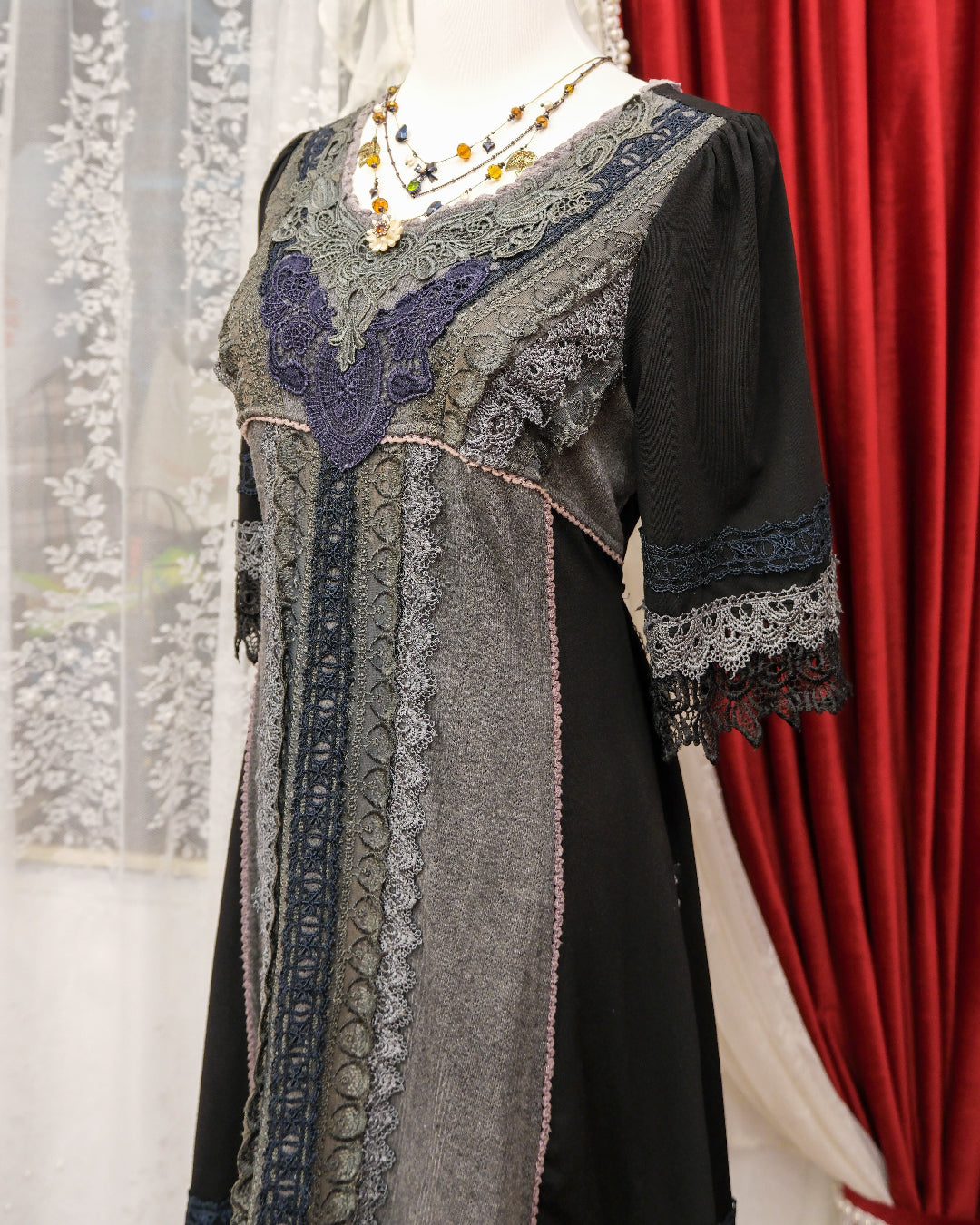 Ozz Angelo Victorian Romance Lace Dress