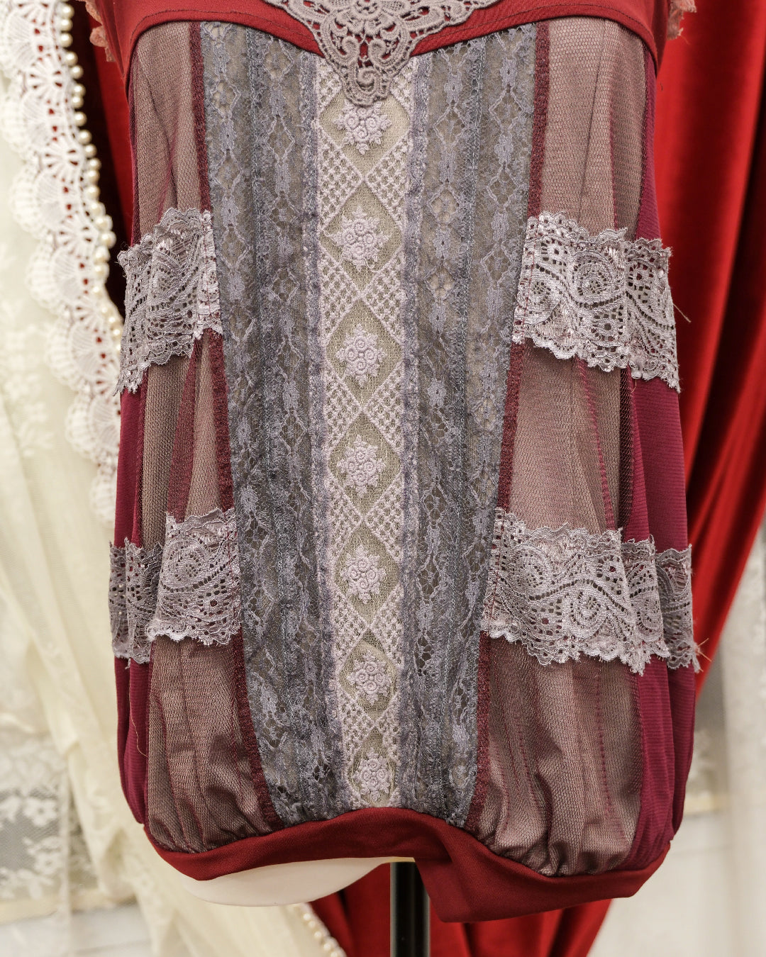 Ozz Angelo Garnet Gothic Camisole