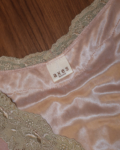 Axes Femme Peach Sheer Camisole
