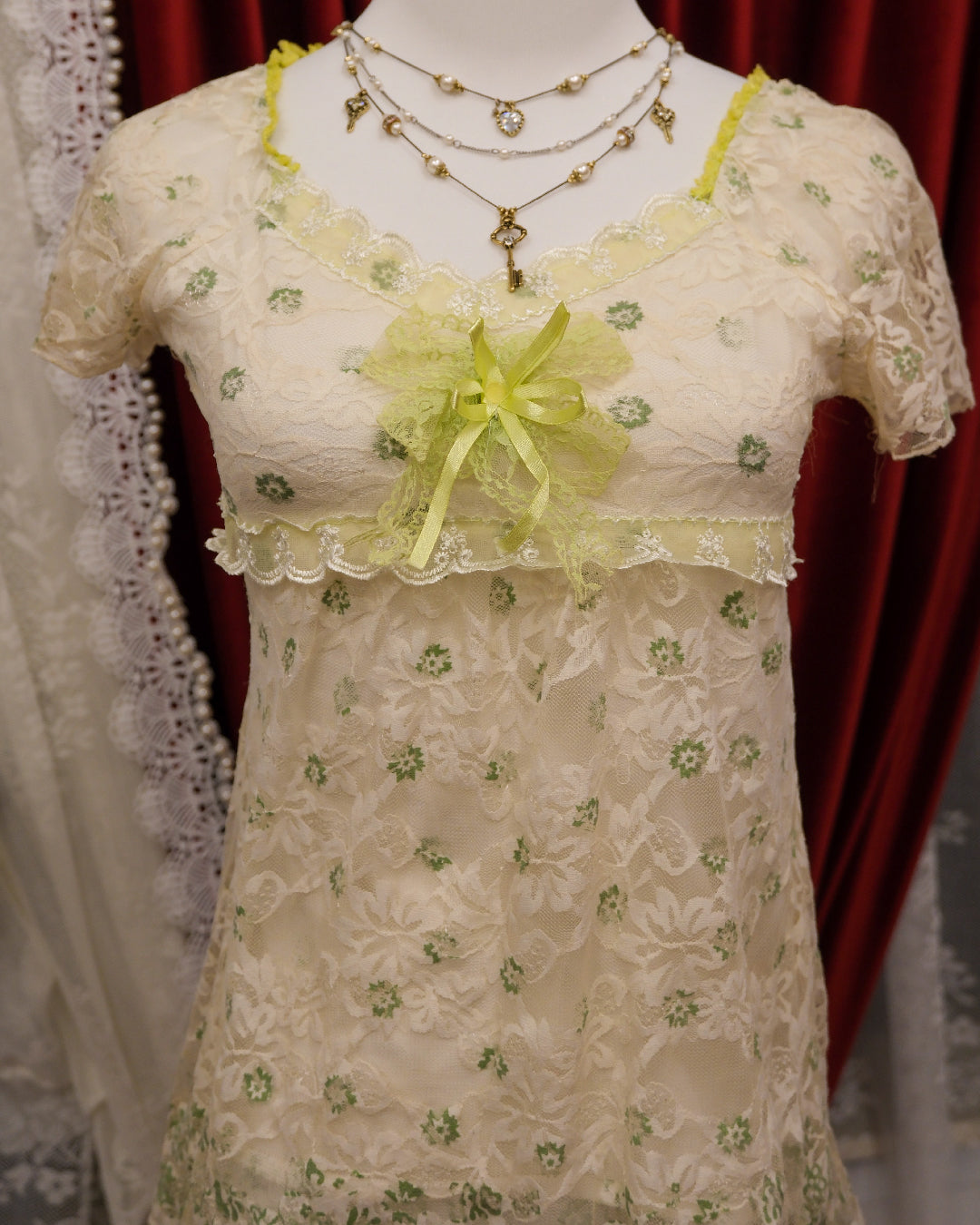 Lemonade Lime Lace Top