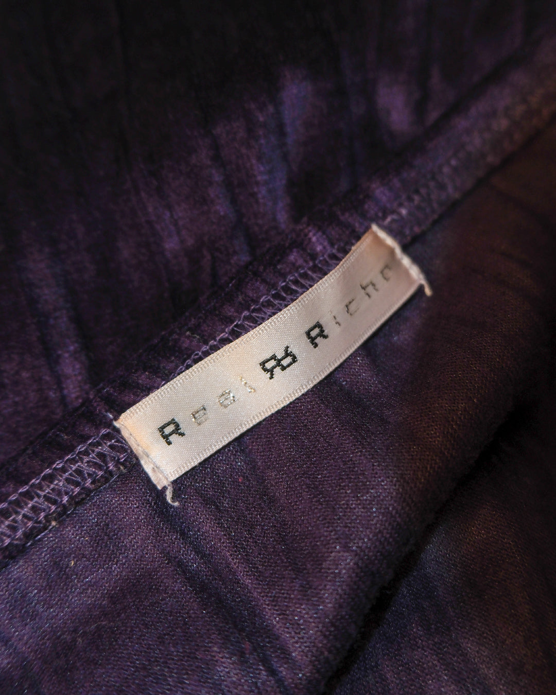 Purple Velvet Cameo Camisole