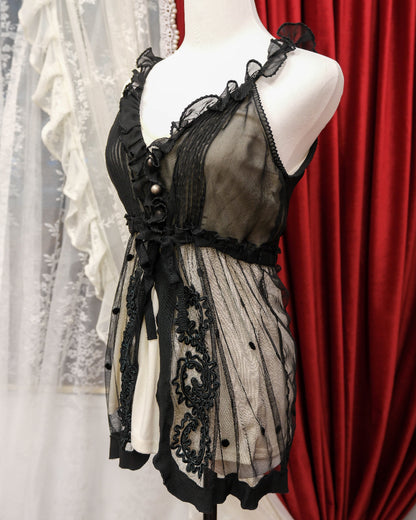 Dark Sheer Gothic Camisole