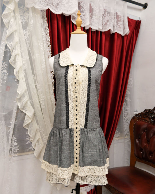Axes Femme Grey Pants Dress