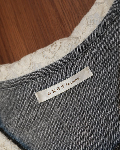 Axes Femme Grey Pants Dress