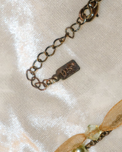 [USA] Mossy Ribbon Necklace