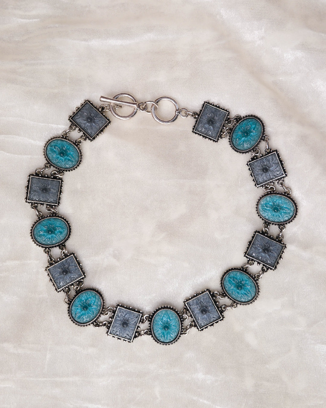 Frozen Ice Cameo Choker