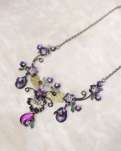 Violet Meadow Necklace