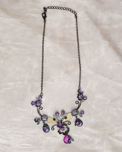 Violet Meadow Necklace