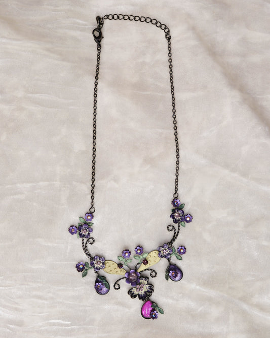 Violet Meadow Necklace