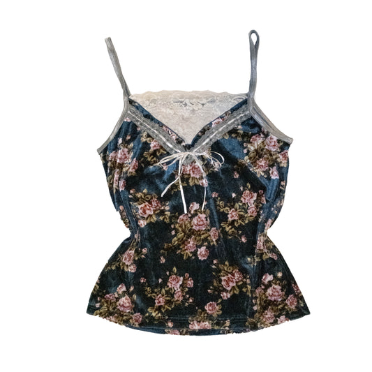 Dark Botany Velvet Cami