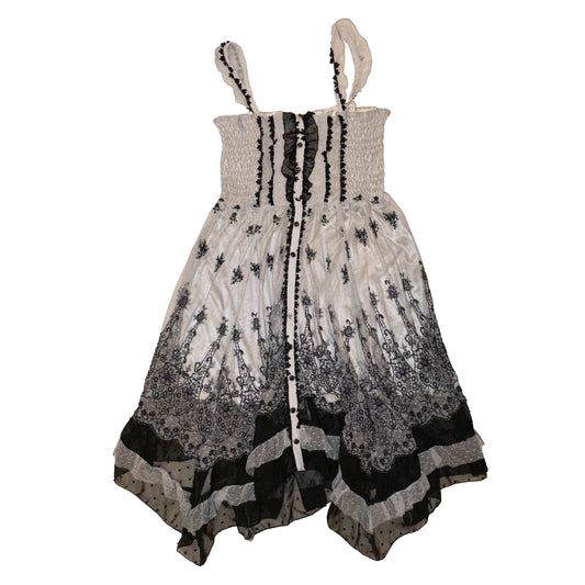 [axes femme] Aristocrat Vintage Pattern Dress
