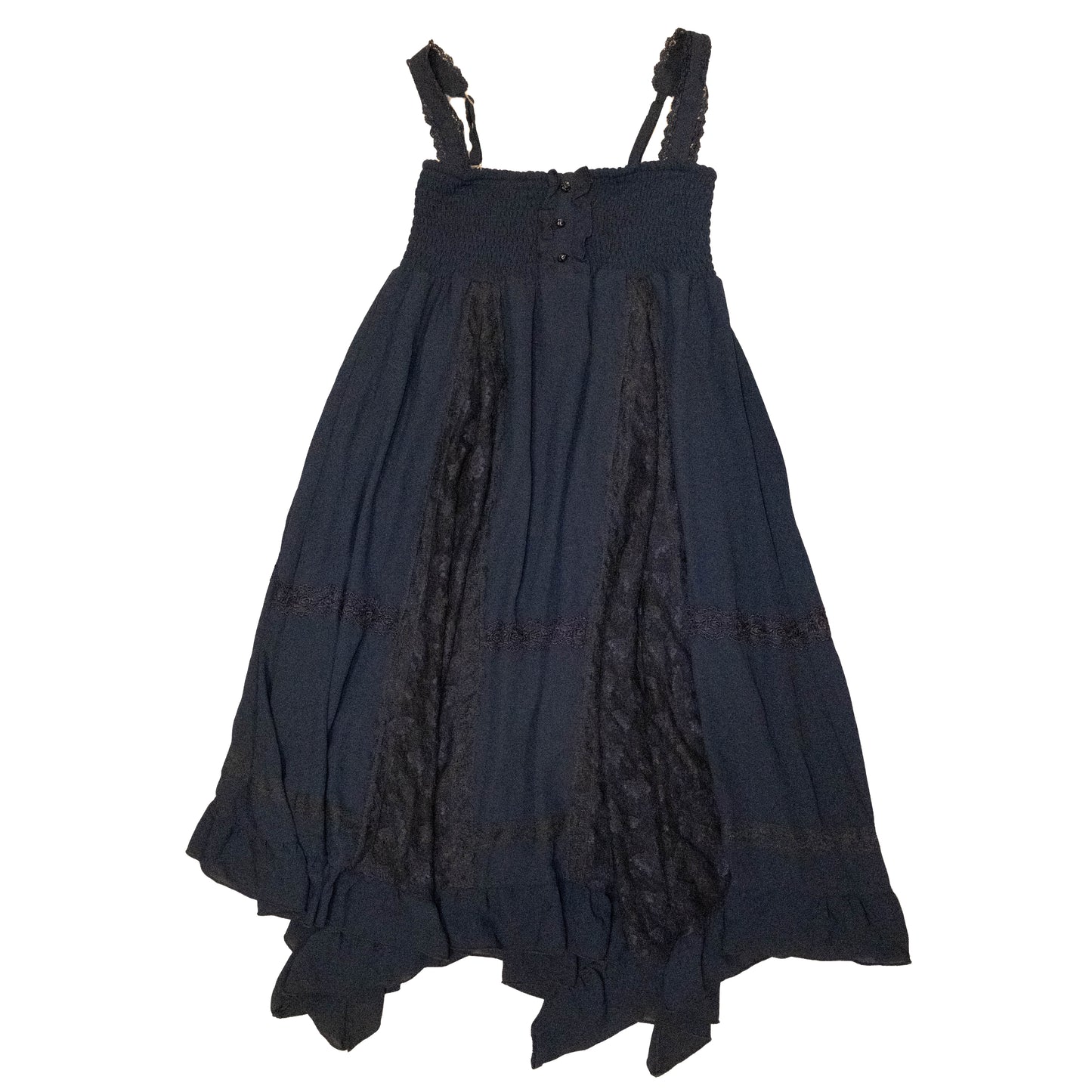 [axes femme] Midnight Blue Lace Dress
