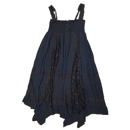 [axes femme] Midnight Blue Lace Dress