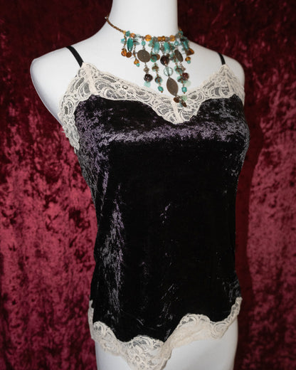 Raven Velvet Dark Cami