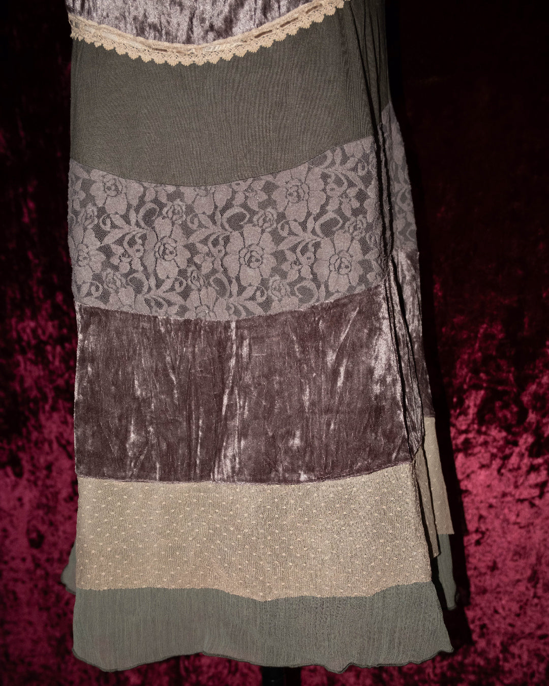 Autumn Chestnut Layers Cami Dress