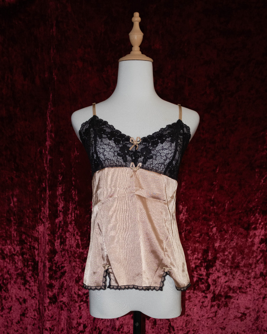 Champagne Silk Lacey Cami