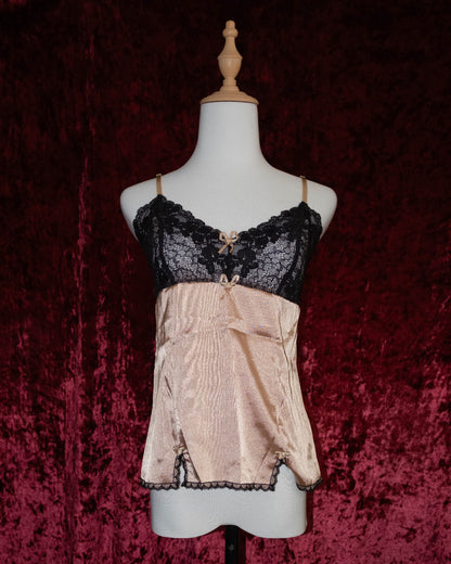 Champagne Silk Lacey Cami