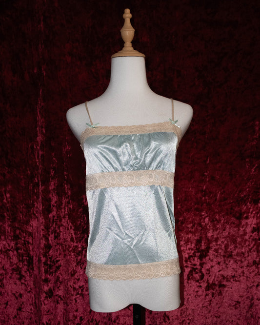 Baby Blue Silk Cami