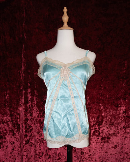 Sky Blue Silk Cami