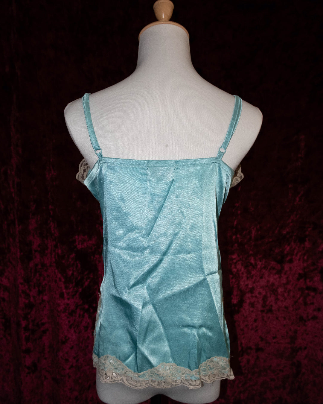 Sky Blue Silk Cami