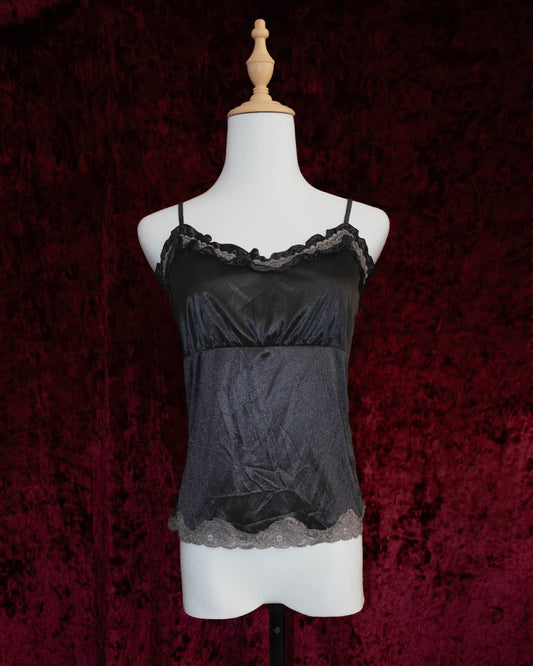 Silky Brown Black Cami