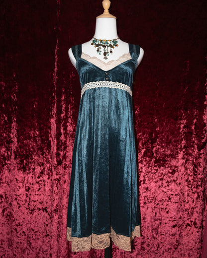 Berry Velvet Cami Dress