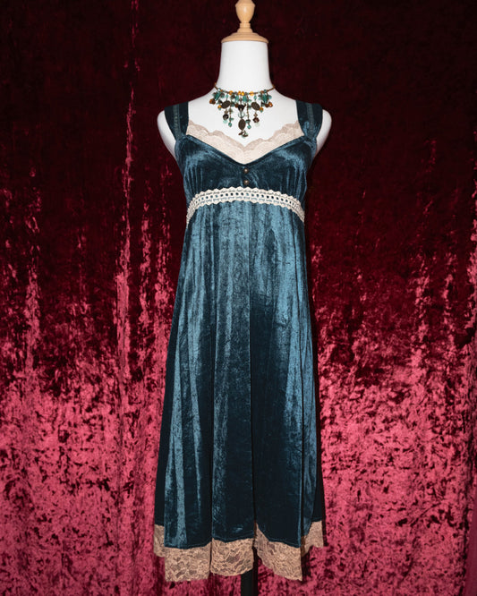 Berry Velvet Cami Dress