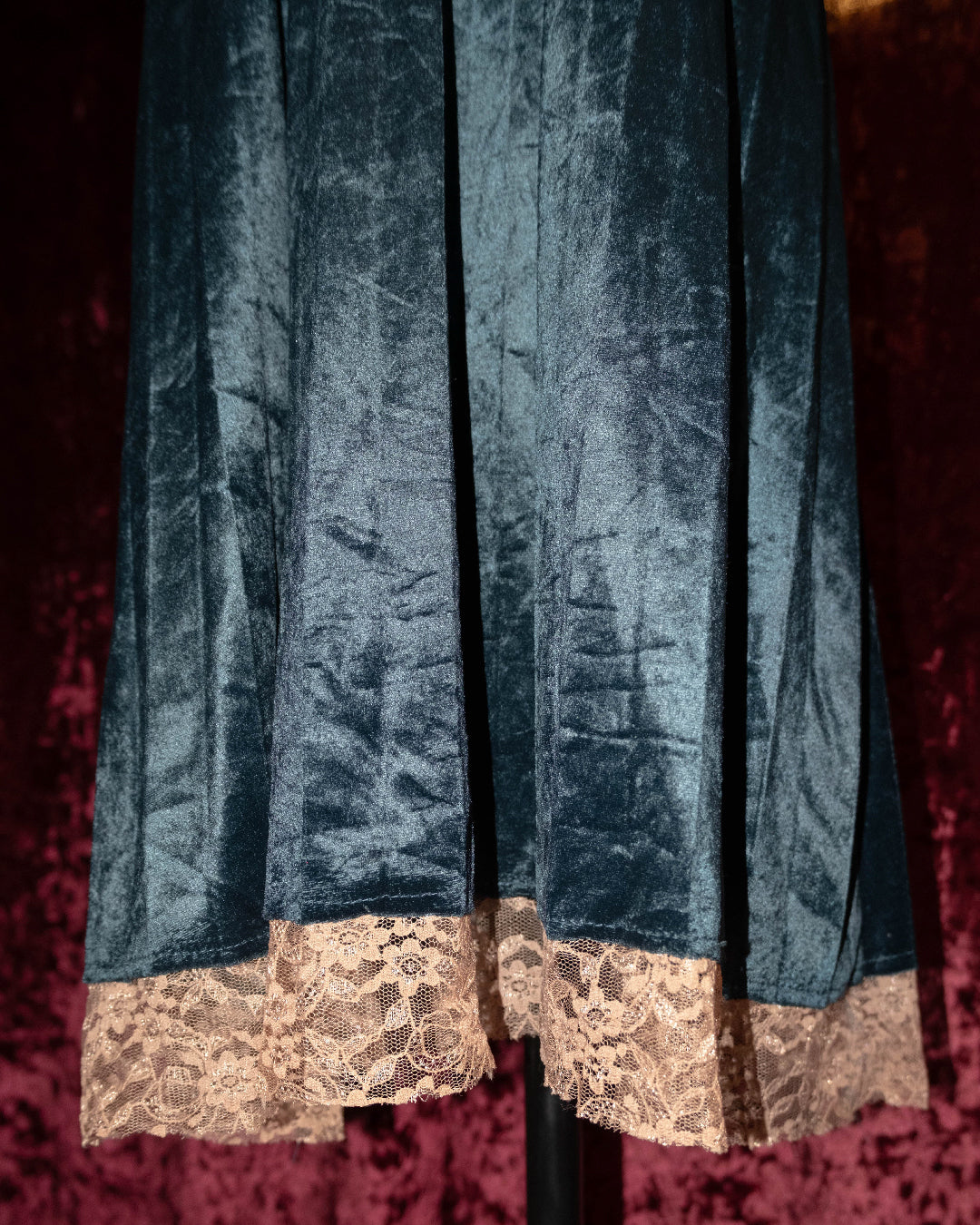 Berry Velvet Cami Dress