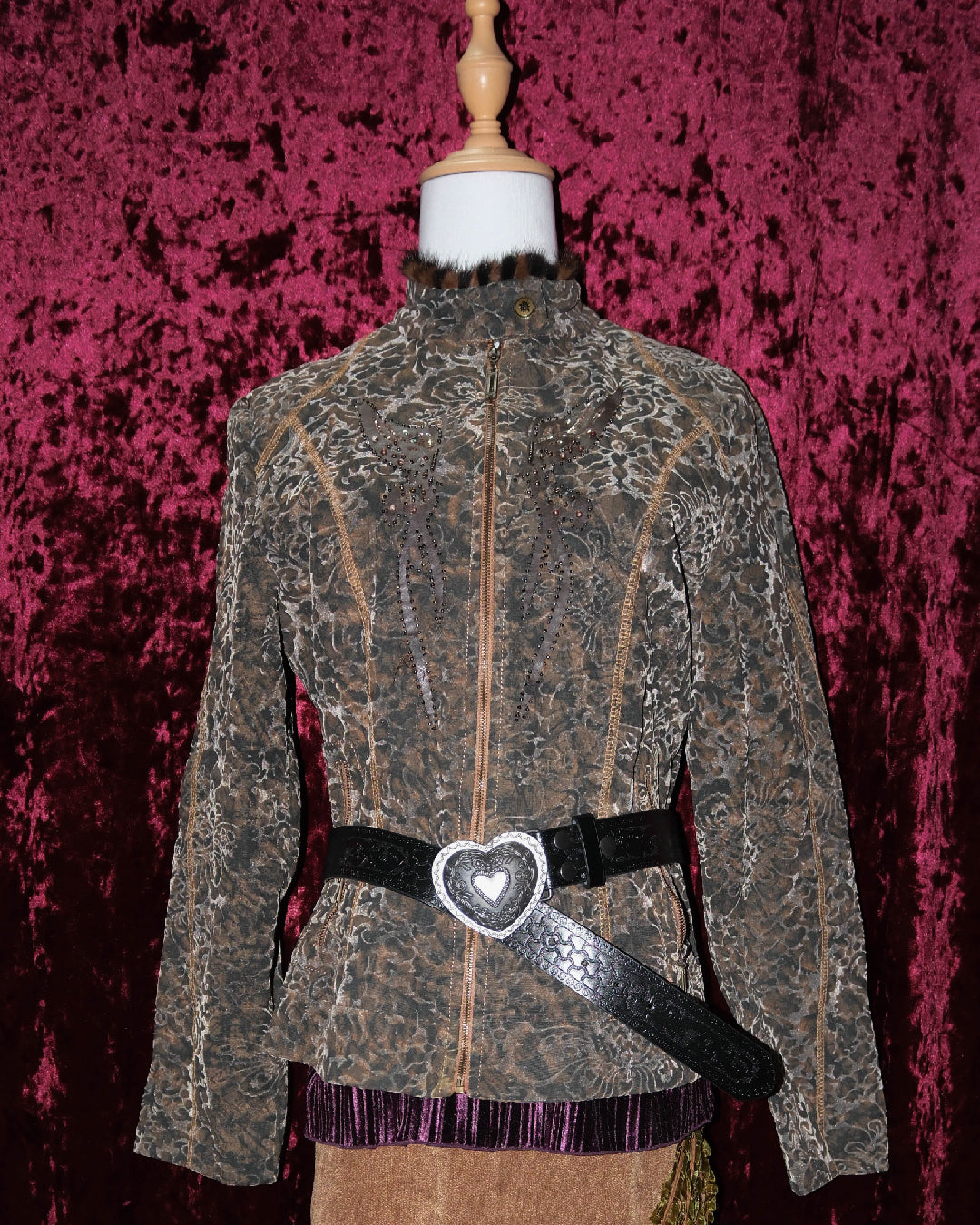 Ocelot Alchemist’s Velvet Zip Jacket