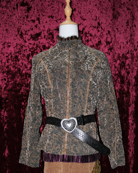 Ocelot Alchemist’s Velvet Zip Jacket