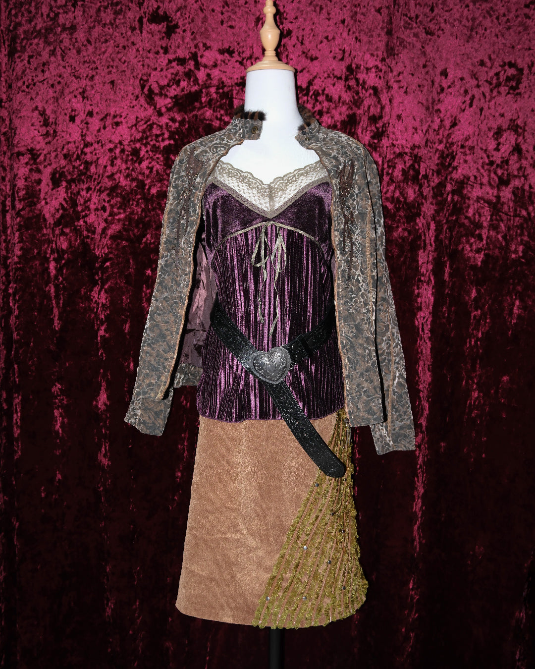 Ocelot Alchemist’s Velvet Zip Jacket