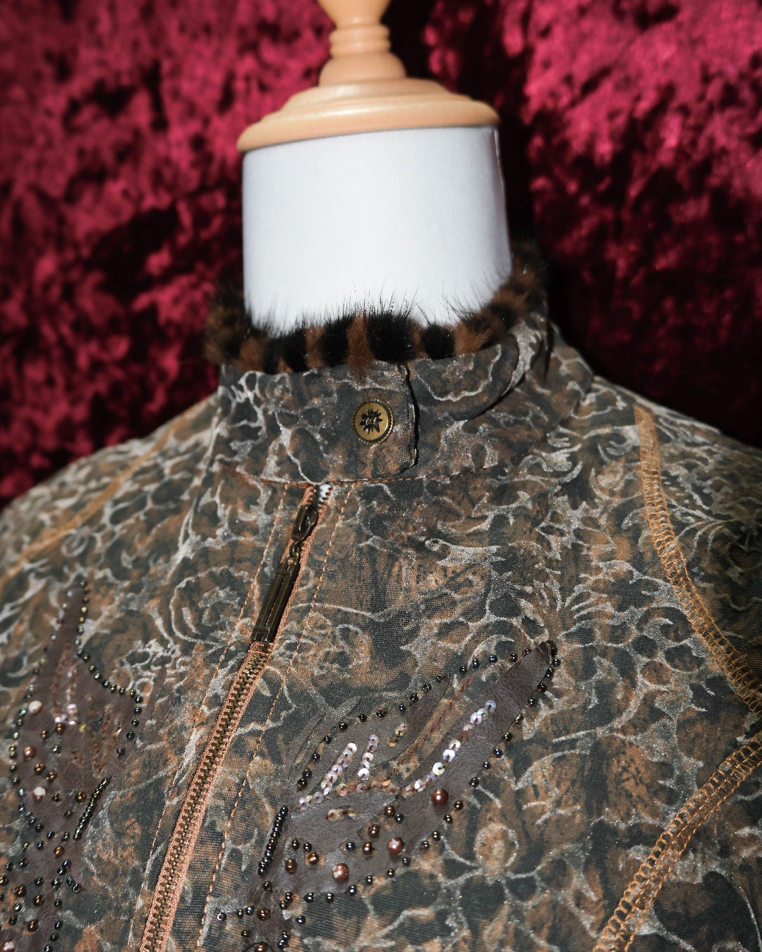 Ocelot Alchemist’s Velvet Zip Jacket