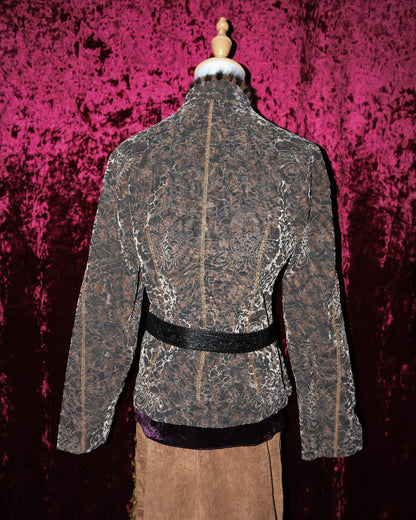 Ocelot Alchemist’s Velvet Zip Jacket