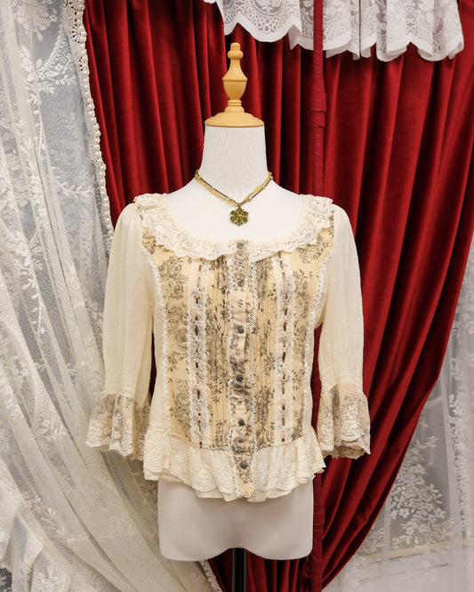 Ozz Angelo Victorian Top
