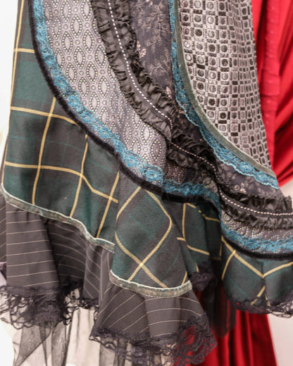 [Paris] Des filles à la vanille Patchwork Ribbon Dress