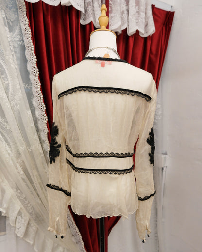 Derby Black & White Mesh Outer
