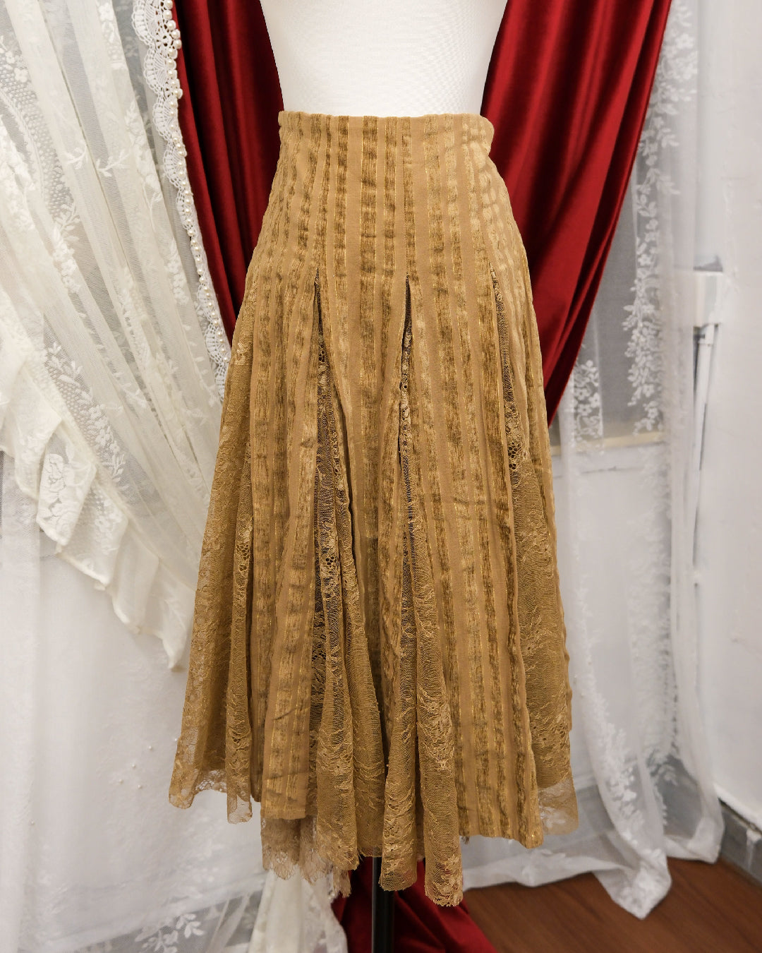 Granola Lacey Midi Skirt