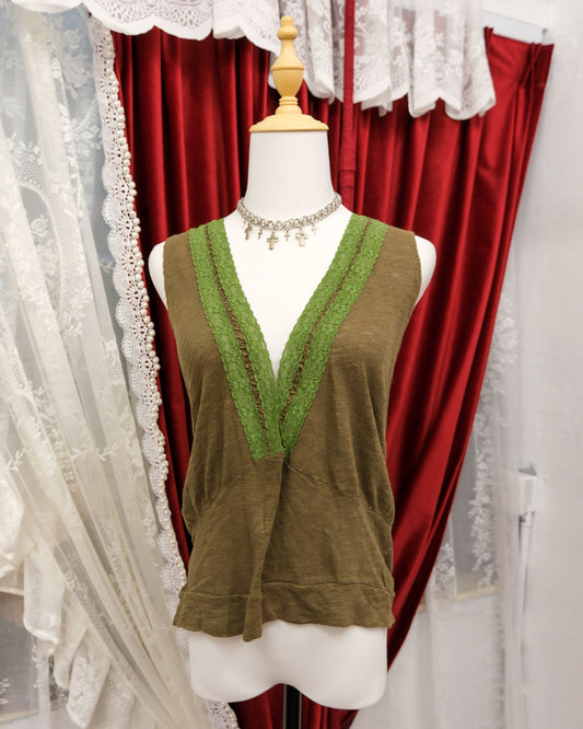 Moss Vest Top