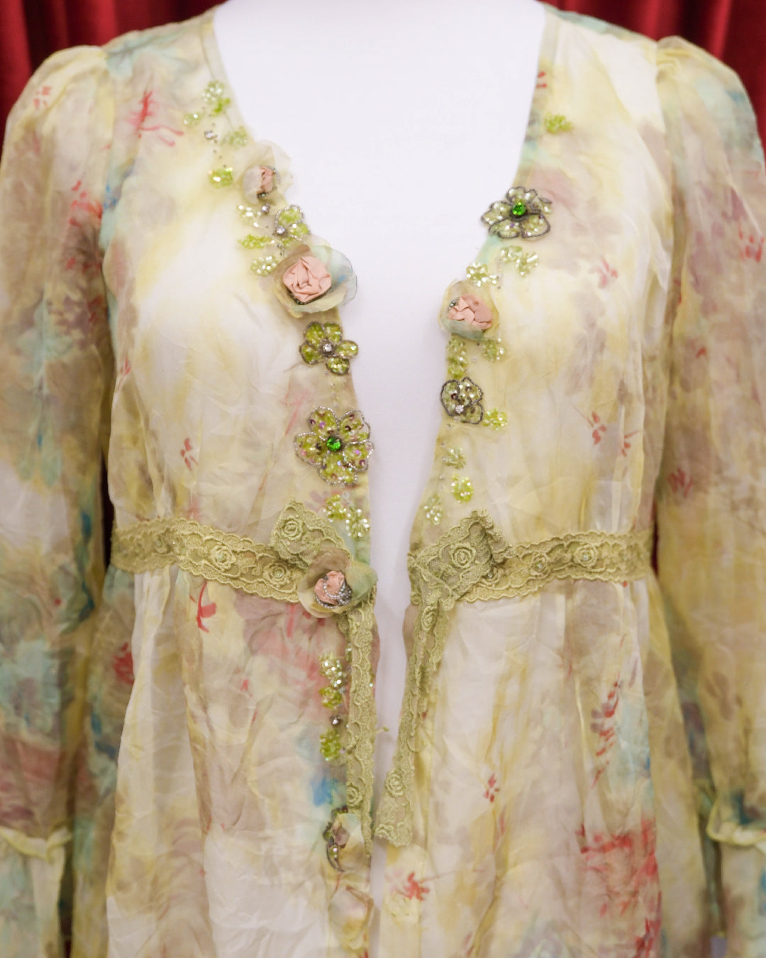 Moss Garden Fairycore Mesh Outer