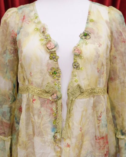Moss Garden Fairycore Mesh Outer