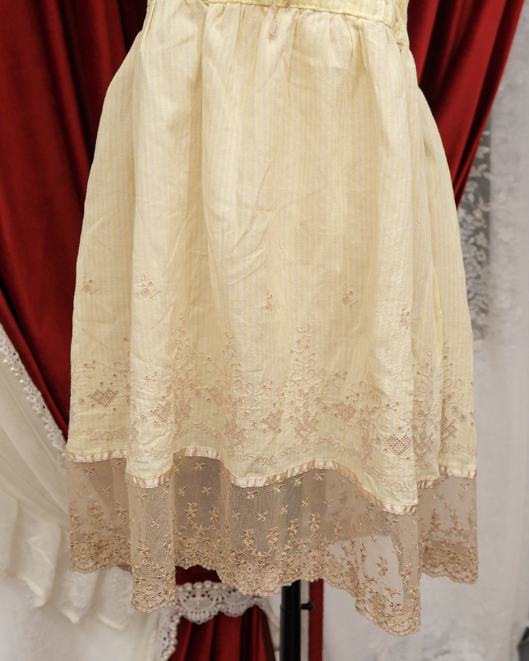 Axes Femme Victorian Cream Camisole